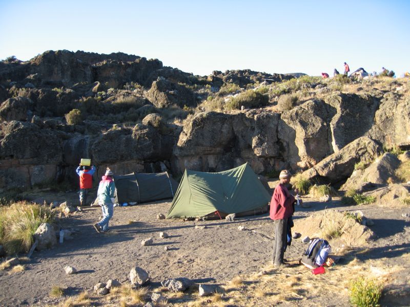 Kili (077) porters at camp2